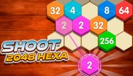 Spiel: Shoot 2048 Hexa