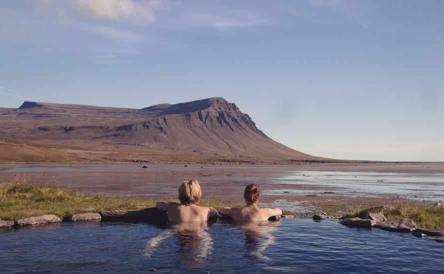 Darmowe gorące źródła na Islandii