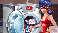 Game: Ladybug Washing Costumes