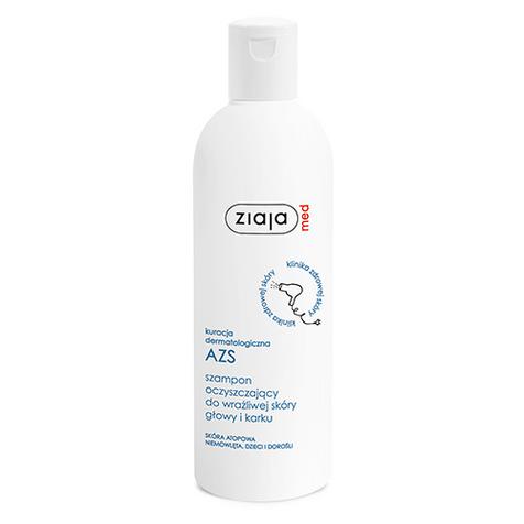kuracja AZS szampon oczyszczający do wrażliwej skóry głowy i karku