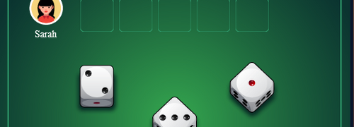Las reglas del juego de dados.