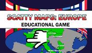 Spiel: Scatty Maps Europe
