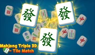 Gra: Mahjong Triple 3D Tile Match