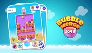 Juego: Bubble Merge 2048