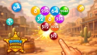 Juego: Number Bubble Shooter Wild West