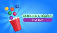 Spiel: Collect Balls In A Cup