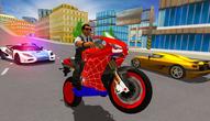 Game: Hero Stunt Spider Bike Simulator 3D 2