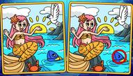 Jeu: Mermaids Spot The Differences