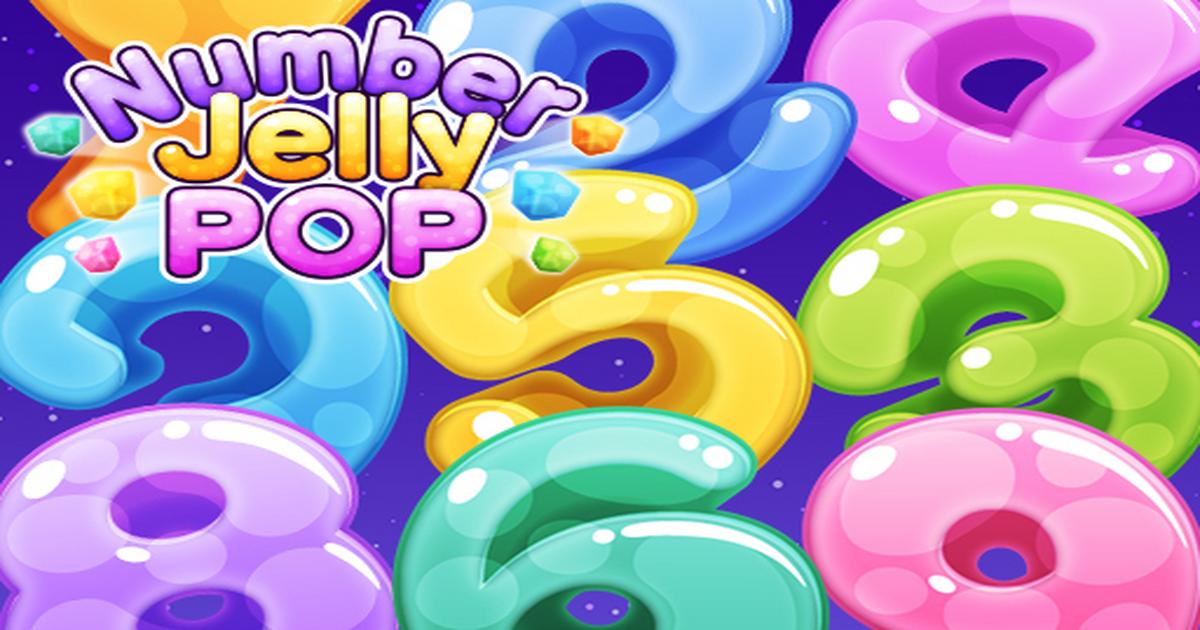 Number Jelly Pop - onlygames.io
