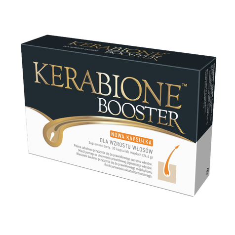 Kerabione Booster kapsułki dla wzrostu włosów