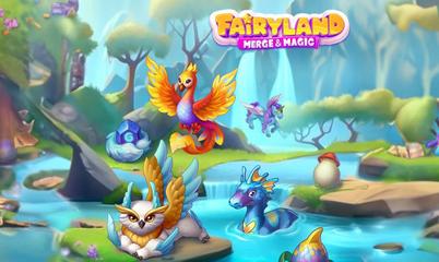 Gra: Fairyland Merge & Magic