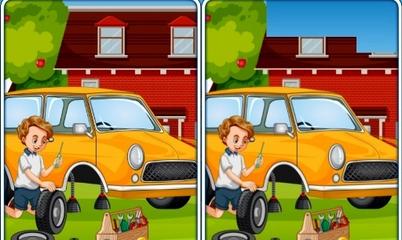 Game: Car Garage Differences