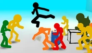 Gra: Stickman Street Fighting 3D