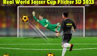 Jeu: Real World Soccer Cup Flicker 3D