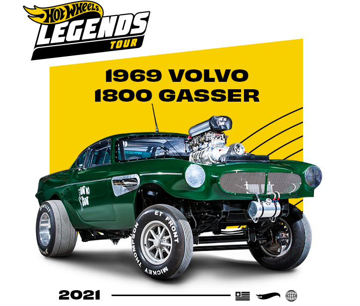 1969 Volvo 1800 Gasser