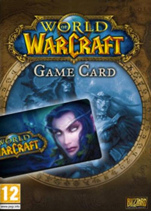 World of Warcraft Time Card Prepaid Battle.net 60 Days