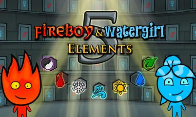 Jeu: Fireboy and Watergirl 5 Elements