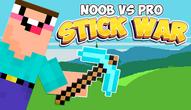 Spiel: Noob vs Pro Stick War