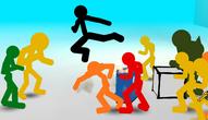 Juego: Stickman Street Fighting 3D