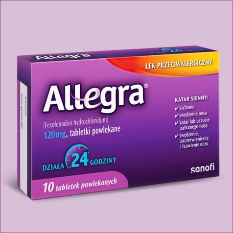 Allegra 10 -  Allegra 120mg 10 tabl.