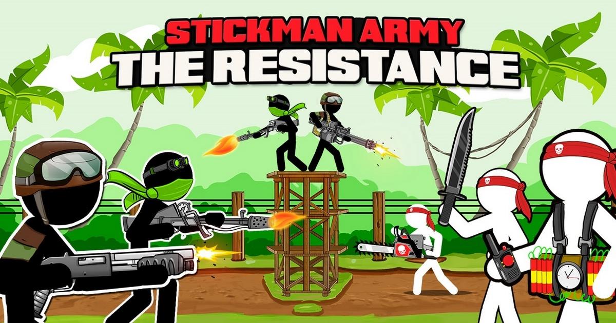 Stickman Army: The Resistance no Jogos 360