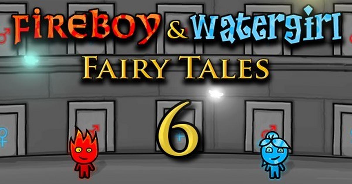 Gra Ogień i Woda 6 Bajki - Fireboy & Watergirl 6: Fairy Tales - onlygames.io