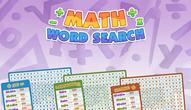 Juego: Math Word Search