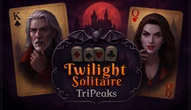 Spiel: Twilight Solitaire TriPeaks