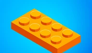 Spiel: Stapeln von Legosteinen