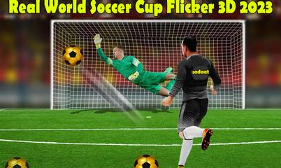 Jeu: Real World Soccer Cup Flicker 3D