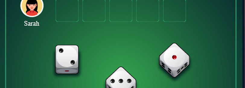 Las reglas del juego de dados.