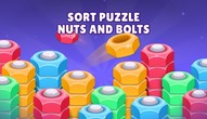 Juego: Sort Puzzle - Nuts and Bolts