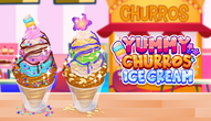 Game: Yummy Churros Ice Cream