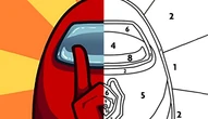 Spiel: Among Them Coloring Book