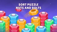 Juego: Sort Puzzle - Nuts and Bolts