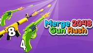 Juego: Merge 2048 Gun Rush