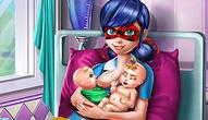 Juego: Dotted Girl Twins Birth