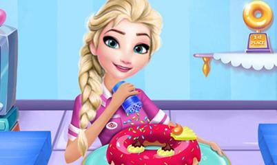 Gra: Elsa Donut Shop