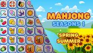 Jeu: Mahjong Seasons 1- Spring and Summer