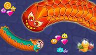 Gra: Worm Hunt - Snake Game IO Zone