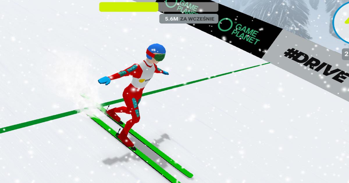 Gra Skoki Narciarskie online - zagraj w Ski Jump online - onlygames.io