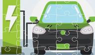 Spiel: Electric Cars Jigsaw