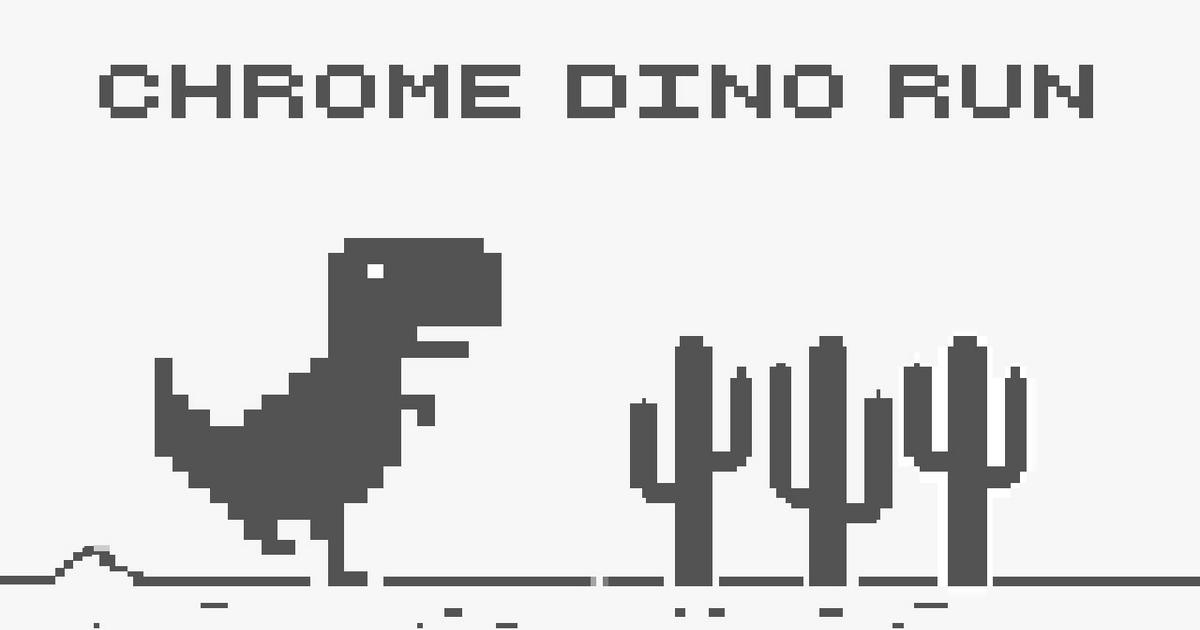 On the Chrome Dino games Google has added mini games related