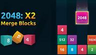 Gra: 2048 X2 Merge Blocks
