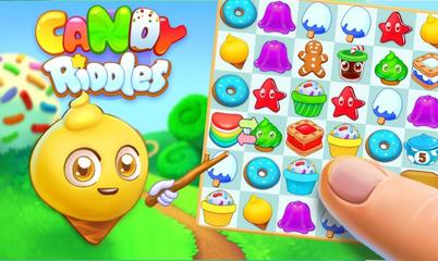 Jeu: Candy Riddles: Free Match 3 Puzzle