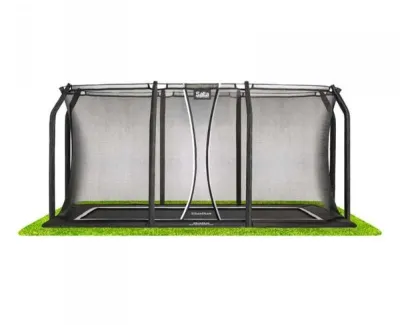 Salta Trampolina ogrodowa o kształcie prostokątnym Royal Baseground Sports 214x 305 cm mit Sicherheitsnetz SA-5826A