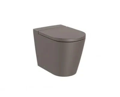 Roca Inspira Toaleta WC stojąca 56x37 cm bez kołnierza cafe A347526660