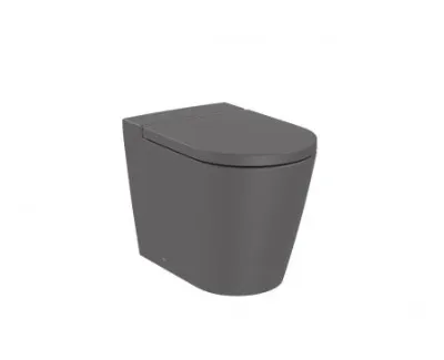 Roca Inspira Toaleta WC stojąca 56x37 cm bez kołnierza onyks A347526640
