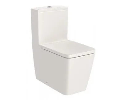 Roca Inspira Toaleta WC stojąca 64,5x37,5 cm kompaktowa bez kołnierza beżowa A342536650