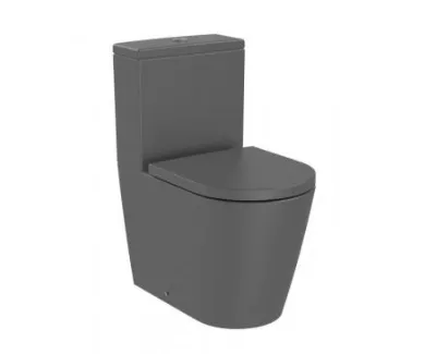 Roca Inspira Toaleta stojąca WC 60x37,5 cm kompaktowa bez kołnierza onyks A342529640